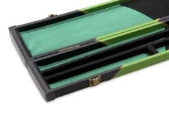 Baize Master Baize Master 2 Piece 3 SLOT ARROW Snooker Pool Cue Case With Plastic Ends -Slok Billiards Equipment Store IMG 17538 copy scaled 1