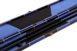 Cue & Case Deluxe 2 Piece 3 SLOT CHEQUERED Snooker Pool Cue Case With Plastic Ends -Slok Billiards Equipment Store IMG 17662 copy scaled 1