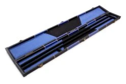 Cue & Case Deluxe 2 Piece 3 SLOT CHEQUERED Snooker Pool Cue Case With Plastic Ends -Slok Billiards Equipment Store IMG 17702 copy scaled 1