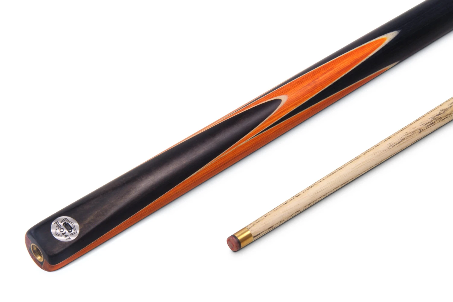PRO147 PRO147 3/4 CRUCIBLE Hand Spliced 57 Inch Ash Snooker Pool Cue With 9.5mm Tip + Mini Butt Extension 4 PRO147 PRO147 3/4 CRUCIBLE Hand Spliced 57 Inch Ash Snooker Pool Cue With 9.5mm Tip + Mini Butt Extension - Image 2