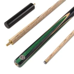 Baize Master Baize Master 2 Piece GREEN JESTER 57 Inch Centre Joint Snooker Pool Cue With 9.5mm Tip