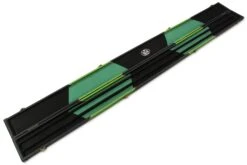 Baize Master Baize Master 1 Piece ARROW Snooker Pool Cue Case With Plastic Ends - Holds 3 Cues -Slok Billiards Equipment Store IMG 18233copy