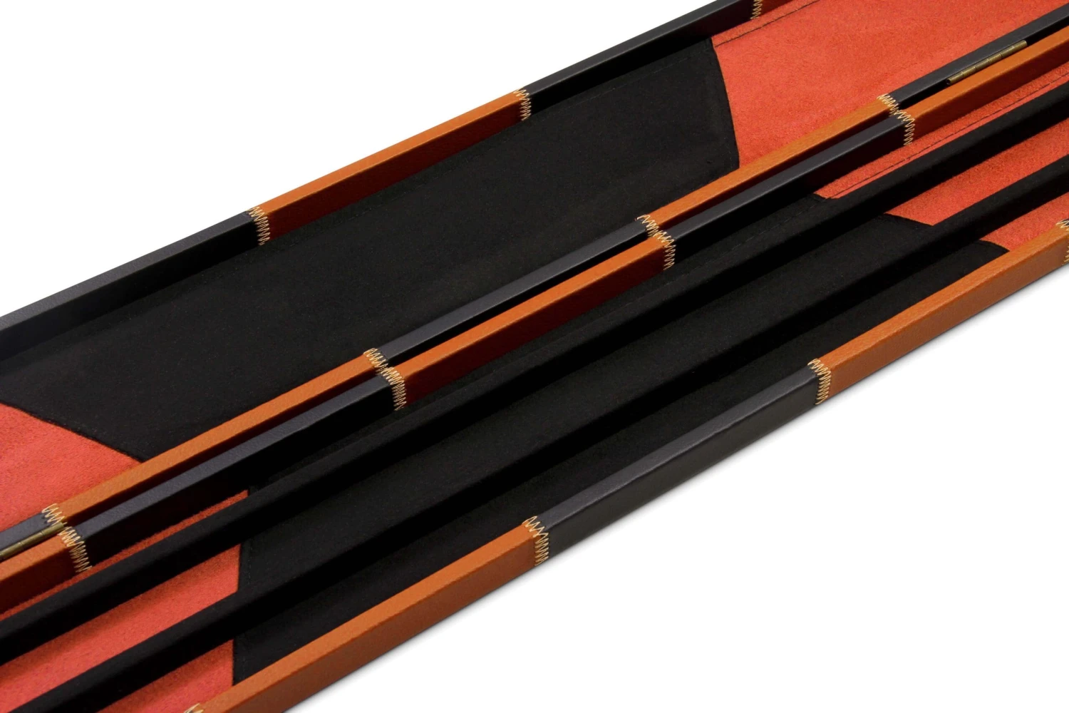 Cue & Case Deluxe 1 Piece WIDE CHEQUERED Snooker Pool Cue Case With Plastic Ends - Holds 3 Cues 8 Cue & Case Deluxe 1 Piece WIDE CHEQUERED Snooker Pool Cue Case With Plastic Ends - Holds 3 Cues - Image 6