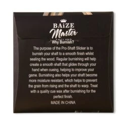 Baize Master Baize Master PRO-SHAFT SLICKER Snooker And Pool Cue Burnishing Pad 9 Baize Master Baize Master PRO-SHAFT SLICKER Snooker And Pool Cue Burnishing Pad -Slok Billiards Equipment Store IMG 18743 copy scaled 1