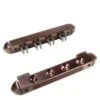Cue & Case MAHOGANY 4 Way CLIP 2pc Wall Mounted Snooker Cue Rack - Holds 4 Cues 2 Cue & Case MAHOGANY 4 Way CLIP 2pc Wall Mounted Snooker Cue Rack - Holds 4 Cues -Slok Billiards Equipment Store IMG 2296v2