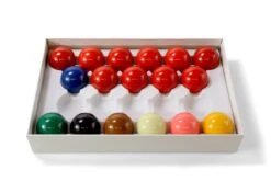 Funky Chalk 2 Inch (50.8mm) 17 Ball Premium Grade Snooker Ball Set With 10 Reds - Play Snooker On Your Pool Table -Slok Billiards Equipment Store IMG 4176