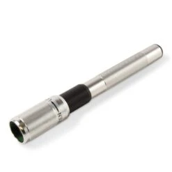 Baize Master Baize Master SILVER MINI Flash Light Metal Push On Extension For American Pool Cues
