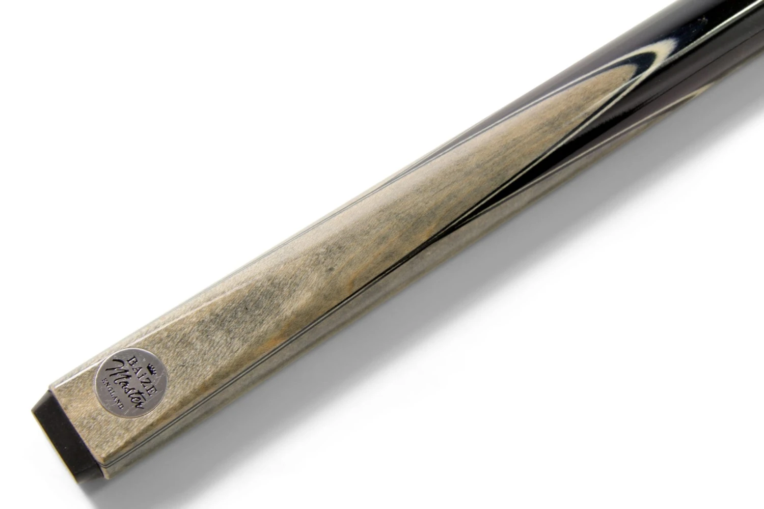Baize Master Baize Master Silver Series 57 Inch GREY VICTORY Snooker Pool 2pc Ash Cue Set With Baize Master Black Metal Badge Case And 2 X Chalk - 9.5mm 8 Baize Master Baize Master Silver Series 57 Inch GREY VICTORY Snooker Pool 2pc Ash Cue Set With Baize Master Black Metal Badge Case And 2 X Chalk - 9.5mm - Image 6
