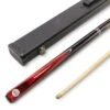 Baize Master Baize Master Silver Series 52 Inch RED CONQUEST Snooker Pool 2pc Ash Cue Set With Baize Master Black Metal Badge Case - 9.5mm -Slok Billiards Equipment Store IMG 9242 1