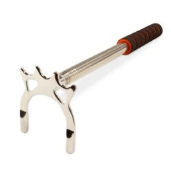 Cue + Case Funky Chalk Portable Telescopic Metal Rest Stick With Foam Handle And Choice Of Rest Head - Extends From 35cm To 150cm - Rest With Spider Head