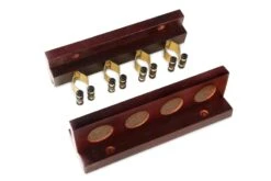 Cue + Case Funky Chalk 4 Way STRAIGHT Wall Mounted Snooker Pool Cue Rack With Brass Clips - Holds 4 Cues 16 Cue + Case Funky Chalk 4 Way STRAIGHT Wall Mounted Snooker Pool Cue Rack With Brass Clips - Holds 4 Cues -Slok Billiards Equipment Store IMG 9901edit scaled 1