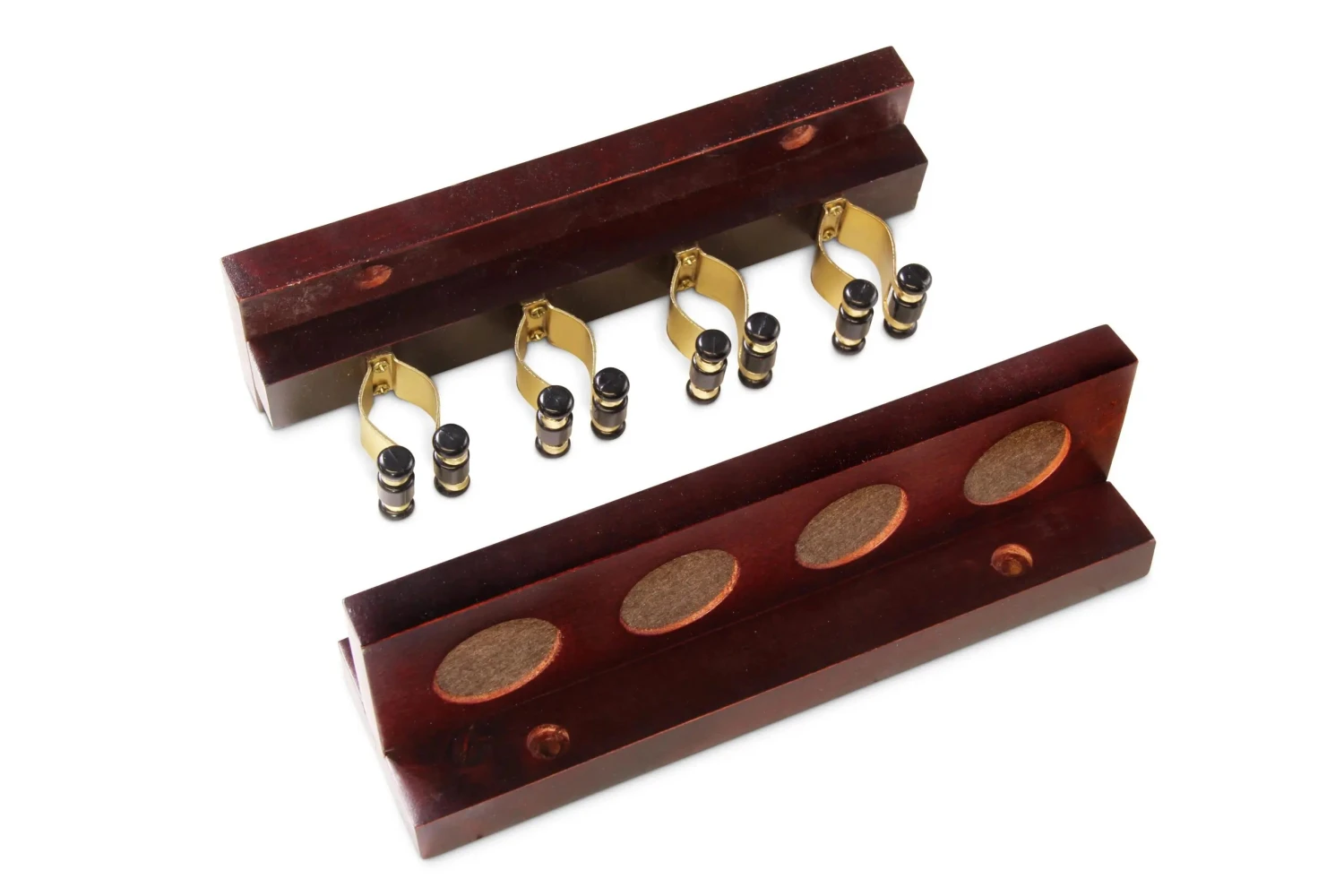Cue + Case Funky Chalk 4 Way STRAIGHT Wall Mounted Snooker Pool Cue Rack With Brass Clips - Holds 4 Cues 9 Cue + Case Funky Chalk 4 Way STRAIGHT Wall Mounted Snooker Pool Cue Rack With Brass Clips - Holds 4 Cues - Image 7