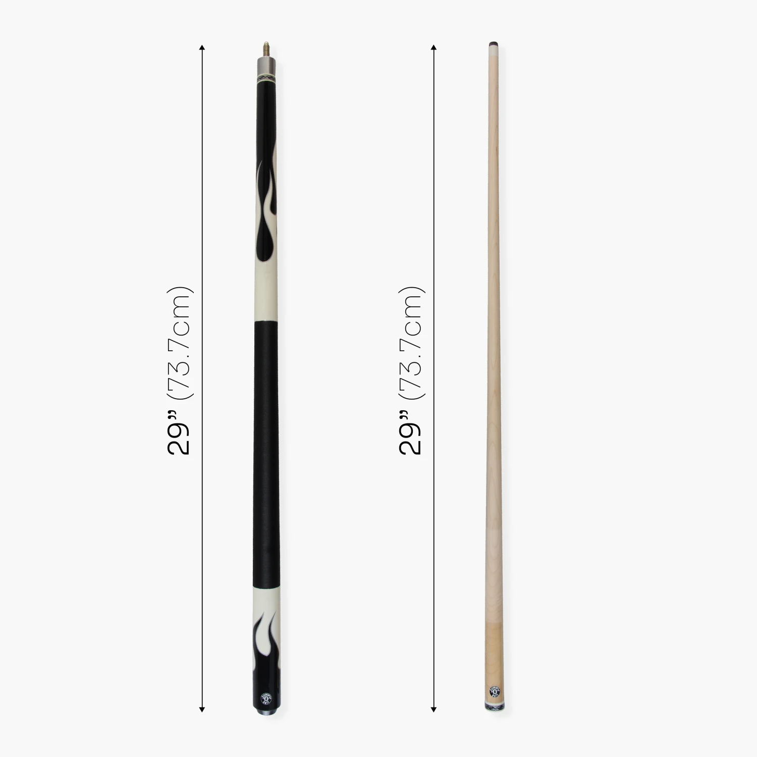 Jonny 8 Ball Jonny 8 Ball FLAME 58 Inch 2 Piece Snooker Pool Cue With Maple Shaft 11mm Tip 7 Jonny 8 Ball Jonny 8 Ball FLAME 58 Inch 2 Piece Snooker Pool Cue With Maple Shaft 11mm Tip - Image 5