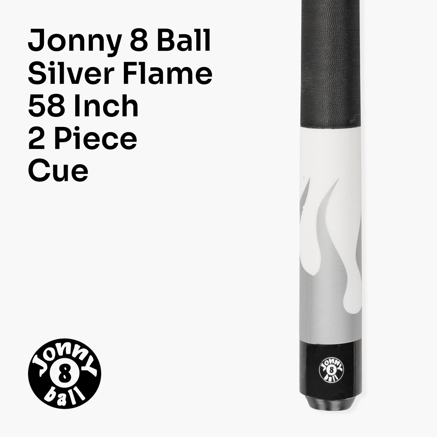 Jonny 8 Ball Jonny 8 Ball FLAME 58 Inch 2 Piece Snooker Pool Cue With Maple Shaft 11mm Tip 18 Jonny 8 Ball Jonny 8 Ball FLAME 58 Inch 2 Piece Snooker Pool Cue With Maple Shaft 11mm Tip - Image 16