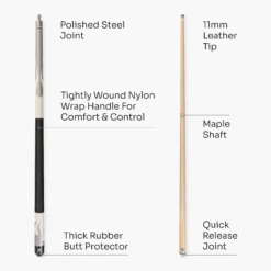 Jonny 8 Ball Jonny 8 Ball FLAME 58 Inch 2 Piece Snooker Pool Cue With Maple Shaft 11mm Tip 39 Jonny 8 Ball Jonny 8 Ball FLAME 58 Inch 2 Piece Snooker Pool Cue With Maple Shaft 11mm Tip -Slok Billiards Equipment Store J8B FLAME SILVER 4