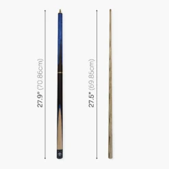 Jonny 8 Ball Jonny 8 Ball HAWK 3 Section Rapid Shorten English Pool Cue – 8mm Tip - 55 & 57" Length -Slok Billiards Equipment Store J8B HAWK 5 B