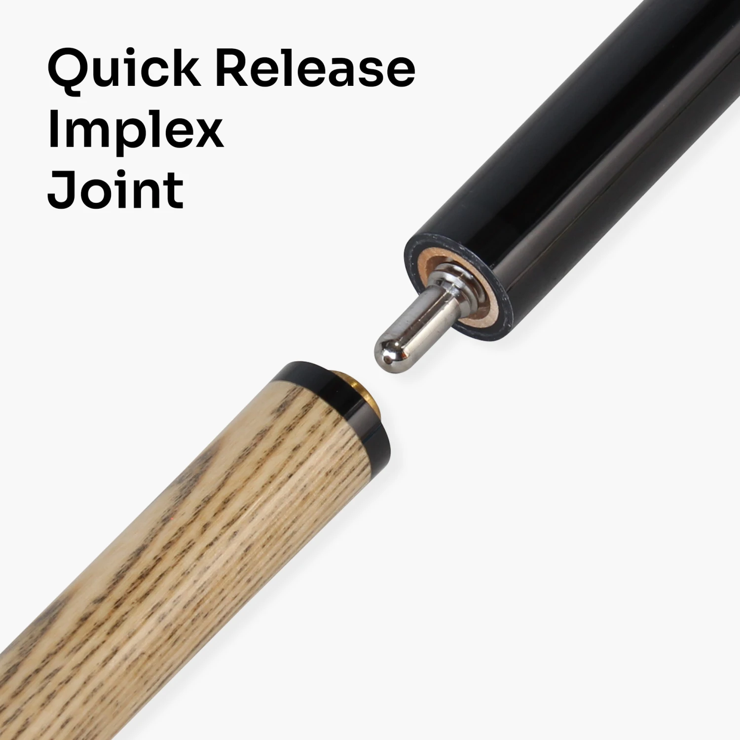 Jonny 8 Ball Jonny 8 Ball 57 Inch 2 Piece RISS Pool Cue 8.5mm Elk Master Tip - Interchangeable Shaft 5 Jonny 8 Ball Jonny 8 Ball 57 Inch 2 Piece RISS Pool Cue 8.5mm Elk Master Tip - Interchangeable Shaft - Image 3