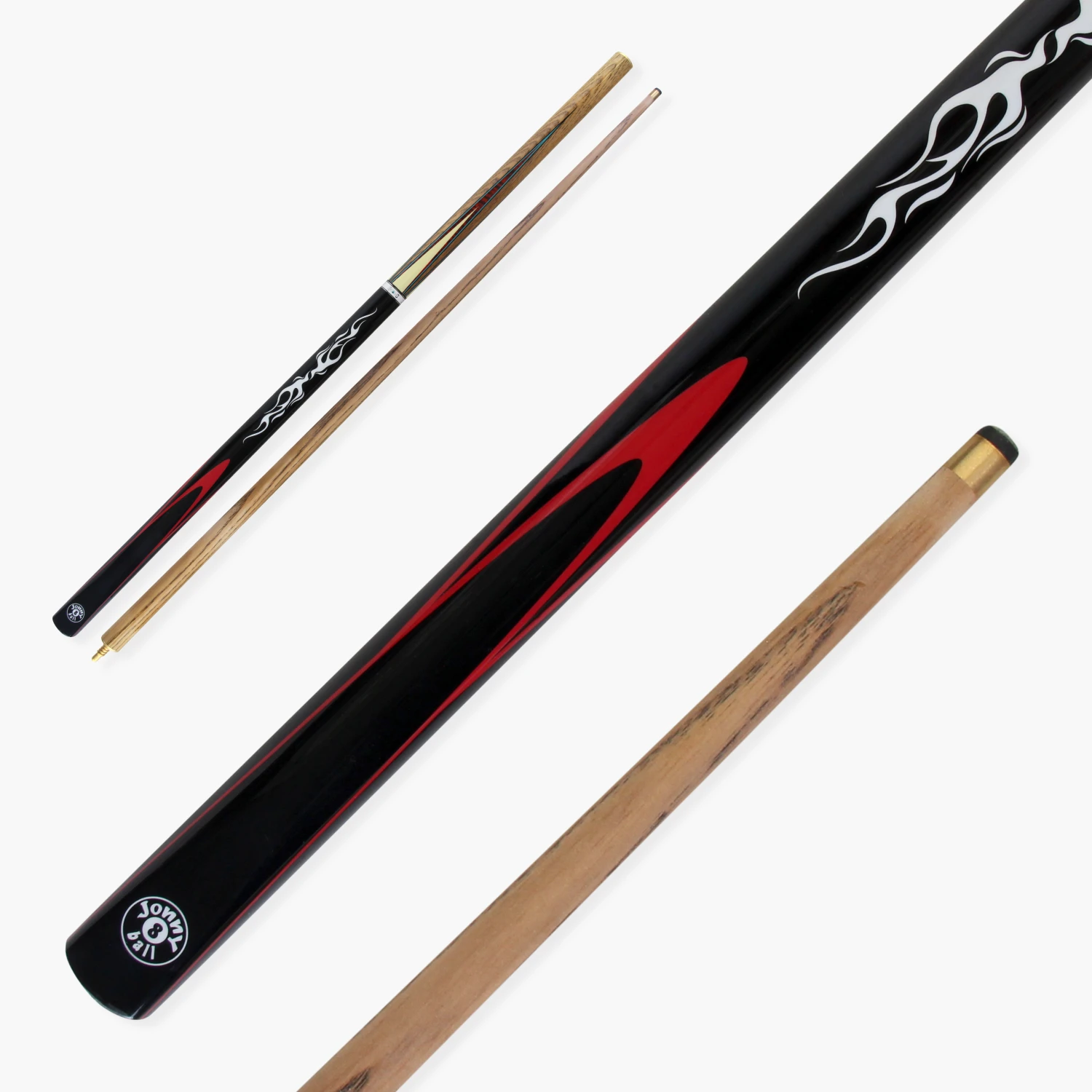 Jonny 8 Ball Jonny 8 Ball SILVER SMOKE 57 Inch 2 Piece Centre Joint Ash English Pool Cue With 8.5mm Tip 3 Jonny 8 Ball Jonny 8 Ball SILVER SMOKE 57 Inch 2 Piece Centre Joint Ash English Pool Cue With 8.5mm Tip