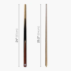 Kudos Kudos 48 Inch JUNIOR SAVANNA 2pc Centre Joint Ash Snooker Pool Cue 10mm Tip -Slok Billiards Equipment Store K S 5