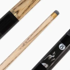 Jonny 8 Ball Jonny 8 Ball 57" Risque 8 BALL LADY 2pc Ash Snooker Pool Cue 9mm Tip 17oz - 20oz -Slok Billiards Equipment Store Lady 6