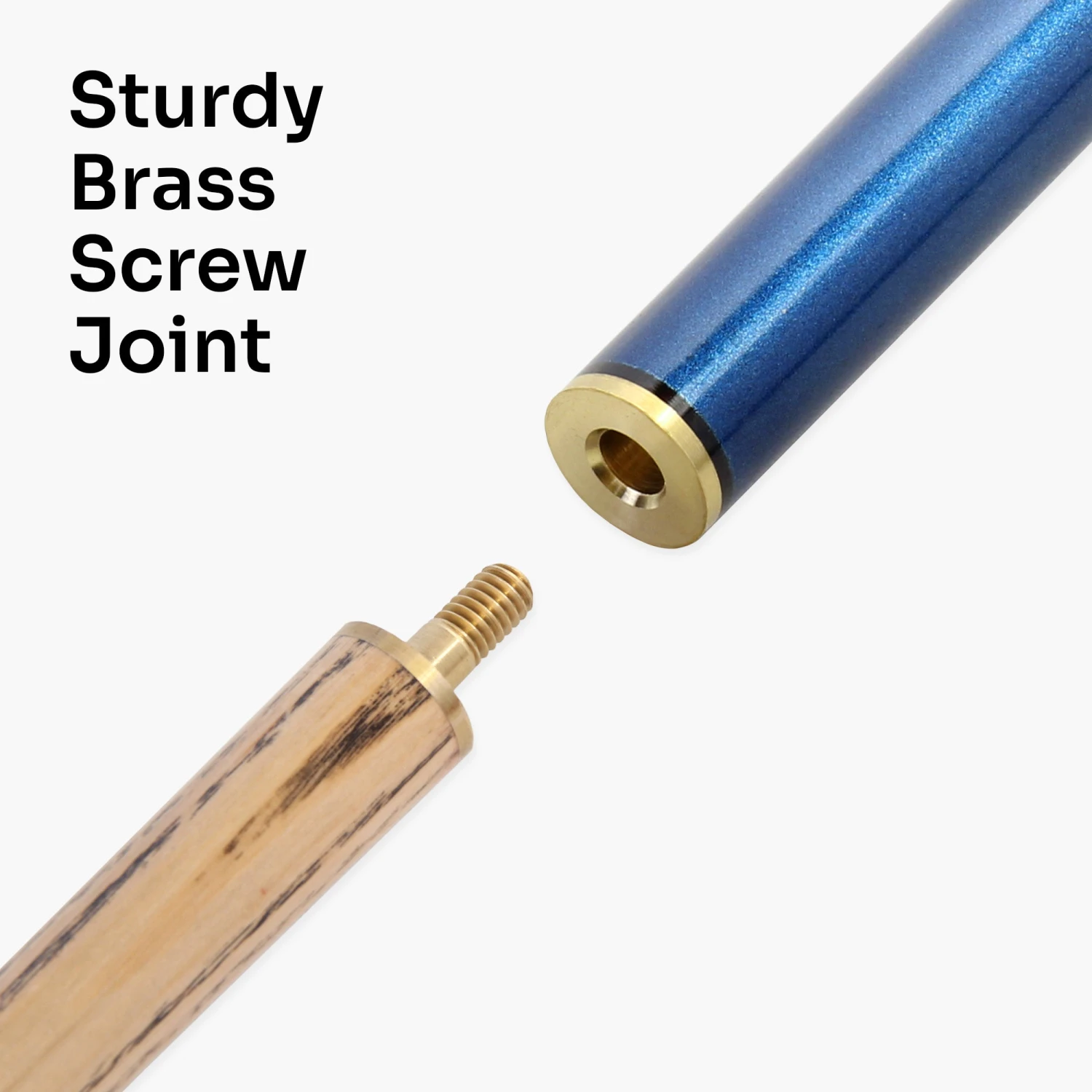 BCE BCE Ronnie O`Sullivan MERLIN - Metallic 2pc Ash Pool Snooker Cue With Painted Black Grip 5 BCE BCE Ronnie O`Sullivan MERLIN - Metallic 2pc Ash Pool Snooker Cue With Painted Black Grip - Image 3