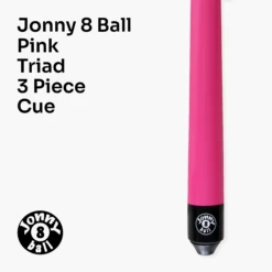 Jonny 8 Ball Jonny 8 Ball 48 Inch JUNIOR TRIAD 3 Section Kids Snooker Pool Cue - 9mm Tip -Slok Billiards Equipment Store Pink triad 2 2b8a8a5e e68b 4eb9 baba fceb6cae5275