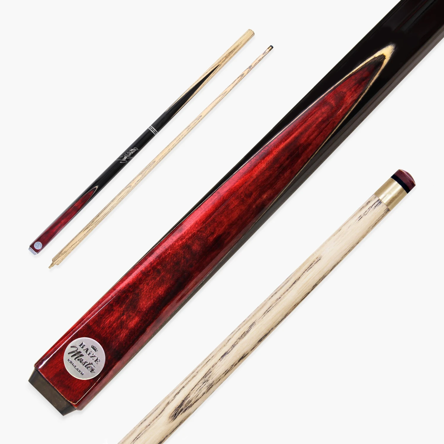 Baize Master Baize Master JIMMY WHITE Signature CONQUEST 52 Inch 2 Piece Kids Snooker Pool Cue 9.5mm Tip 10 Baize Master Baize Master JIMMY WHITE Signature CONQUEST 52 Inch 2 Piece Kids Snooker Pool Cue 9.5mm Tip - Image 8