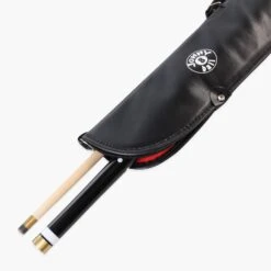 Jonny 8 Ball Jonny 8 Ball 4 Piece Hardwood Adjustable Snooker Pool Cue And SOFT CASE Set With 4 X 11mm Spare Tips -Slok Billiards Equipment Store Red9