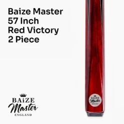 Baize Master Baize Master VICTORY 57 Inch 2 Piece Ash Snooker Pool Cue With 9.5mm Layered Tip -Slok Billiards Equipment Store RedVictory2 16cd8faf f694 49ca b74a d7d42326cf5b