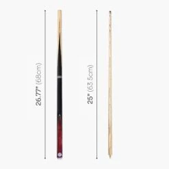 Baize Master Baize Master CONQUEST 52 Inch 2 Piece Junior Snooker Pool Cue With 9.5mm Tip -Slok Billiards Equipment Store Red 6 98bd3a16 e048 4efa a585 53e6803e89f6