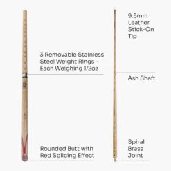 BCE BCE Mark Selby RED CLASSIC ASH 57” Weight Adjustable 2pc Snooker Cue & HARD CASE 13 BCE BCE Mark Selby RED CLASSIC ASH 57” Weight Adjustable 2pc Snooker Cue & HARD CASE -Slok Billiards Equipment Store Red Classic 4 82c73a1e 33fa 4d80 8096 97252f074de8