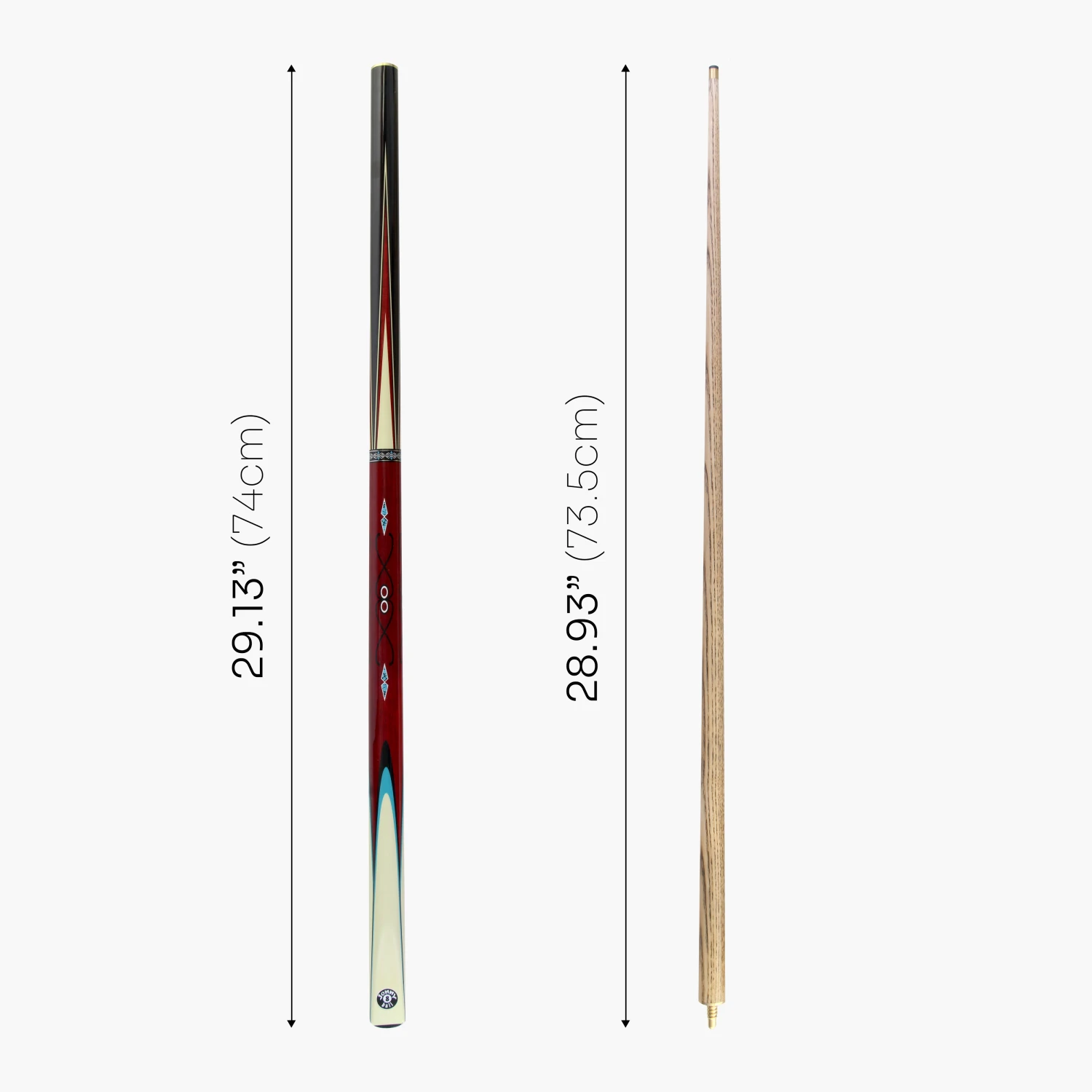 Jonny 8 Ball Jonny 8 Ball COMET 57 Inch 2 Piece Centre Joint Ash English Pool Cue With 8.5mm Tip 7 Jonny 8 Ball Jonny 8 Ball COMET 57 Inch 2 Piece Centre Joint Ash English Pool Cue With 8.5mm Tip - Image 5