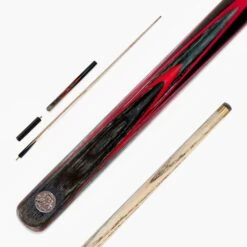 Baize Master Baize Master Gold Series 58 Inch EMPEROR ¾ Jointed Snooker Pool Cue With 9.5mm Tip And 6 Inch Mini Butt