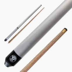 Jonny 8 Ball Jonny 8 Ball TRIAD 57 Inch 3 Piece Snooker Pool Cue 9.5mm Tip - Shorten To 39 Inch -Slok Billiards Equipment Store Silver Triad 1