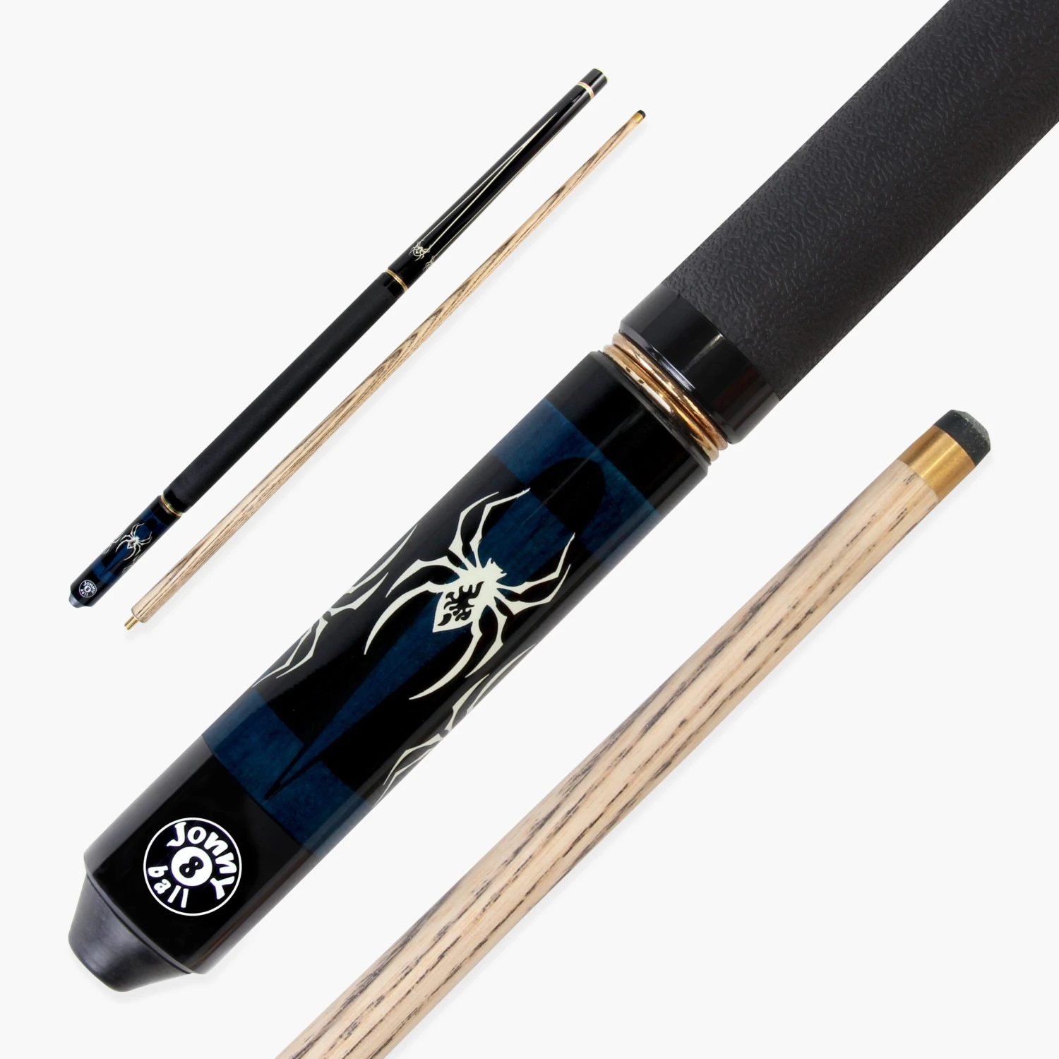 Jonny 8 Ball Jonny 8 Ball 57 Inch Adjustable 4 Piece Pool Cue 8mm Tip - Shorten To 45 Inch 3 Jonny 8 Ball Jonny 8 Ball 57 Inch Adjustable 4 Piece Pool Cue 8mm Tip - Shorten To 45 Inch