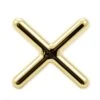 Cue & Case TOELESS Brass CROSS Rest Head For Snooker Or Pool 2 Cue & Case TOELESS Brass CROSS Rest Head For Snooker Or Pool -Slok Billiards Equipment Store TOELESS BRASS CROSS REST HEAD FOR SNOOKER OR POOL