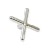 Cue & Case Stylish Chrome Cross Rest Head For Snooker & Pool -Slok Billiards Equipment Store TOELESS CHROME CROSS REST HEAD FOR SNOOKER OR POOL 1