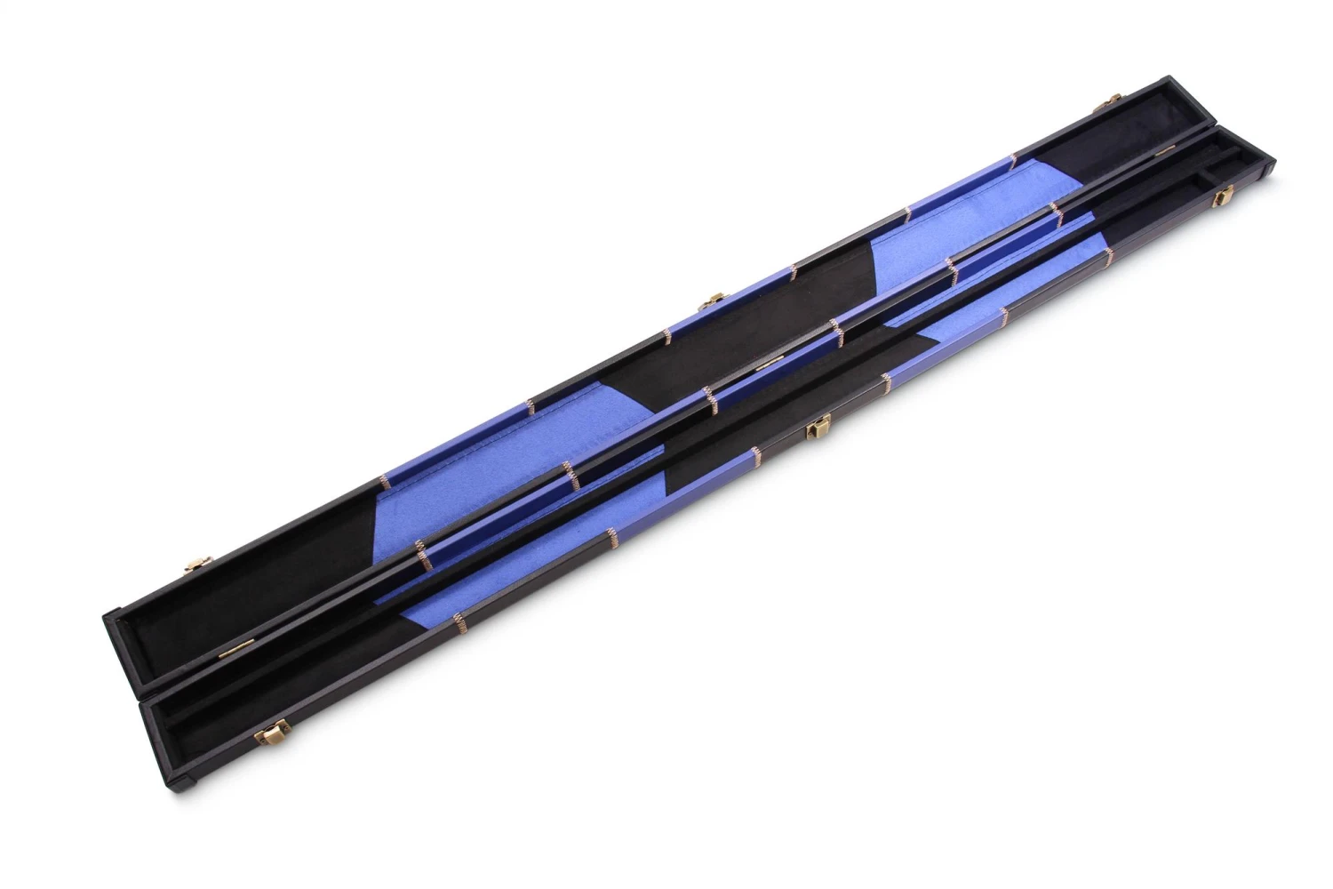 Cue & Case Deluxe 3/4 CHEQUERED Cue Case With Plastic Ends And Horizontal Chalk Compartment 5 Cue & Case Deluxe 3/4 CHEQUERED Cue Case With Plastic Ends And Horizontal Chalk Compartment - Image 3