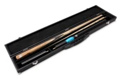 PRO147 PRO147 CLASSIC ROSEWOOD P3/E 57 Inch Snooker Pool Cue Set 2pc Centre Joint Non-matching Ash Cue With PRO147 Long Telescopic Extension, Mini Butt And 3 Slot Case - 9.5mm Tip -Slok Billiards Equipment Store bimage92013804