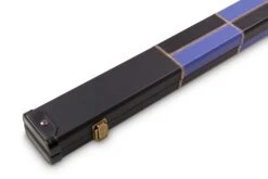 Cue & Case Deluxe 1 Piece 2 Slot CHEQUERED Cue Case With Plastic Ends And Chalk Compartment - Holds 2 Cues -Slok Billiards Equipment Store bimage92019861