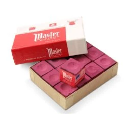 Tweeten Tweeten MASTER BILLIARD Snooker Pool Cue Chalk - Dozen Box 12 Pieces -Slok Billiards Equipment Store image186556963
