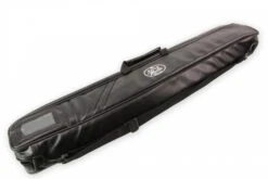 Baize Master Baize Master Premium Soft Black DUAL Pool Cue Case For 2 Cues – 2 Butts & 2 Shafts