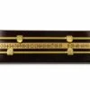 Cue & Case MAHOGANY Effect MDF Wooden Snooker Scoreboard For 2 Players With Brass Markers And Rails - 17.5 Inches -Slok Billiards Equipment Store image205439103