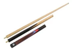 PRO147 Pro147 Snakewood 3pc Snooker Pool Cue 57 Inch With Matching Ash Grain And 9.5mm Tip -Slok Billiards Equipment Store image383396792